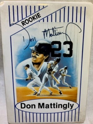 Rookie Don Mattingly Ceramic Card