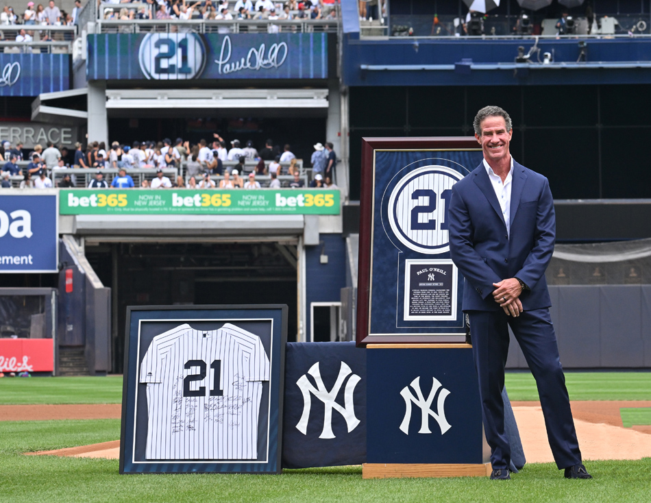 Paul O'Neill on No. 21 retirement Yankees